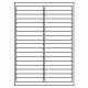 424 - Label Size 97mm x 15mm - 36 labels per sheet